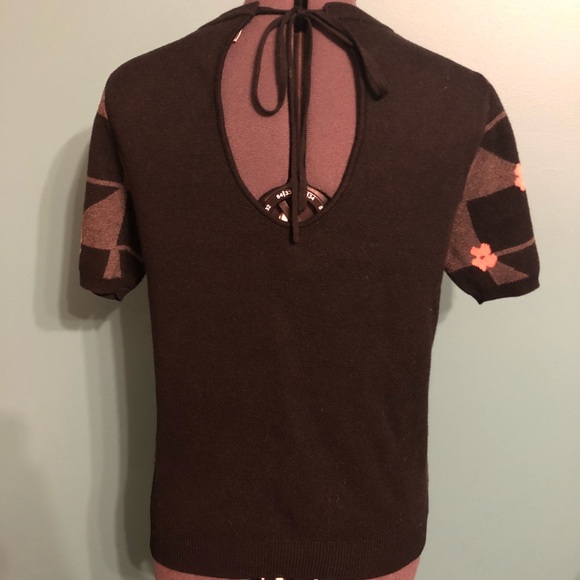 Corey Lynn Calter Gray Geometric Sweater - Picture 4 of 8